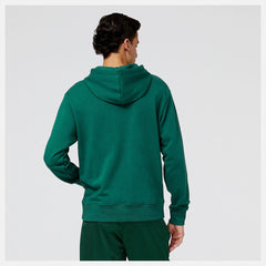 Hoodies &amp; Sweatshirts | Men New Balance NB Hoops Fundamentals Hoodie Team Forest Green