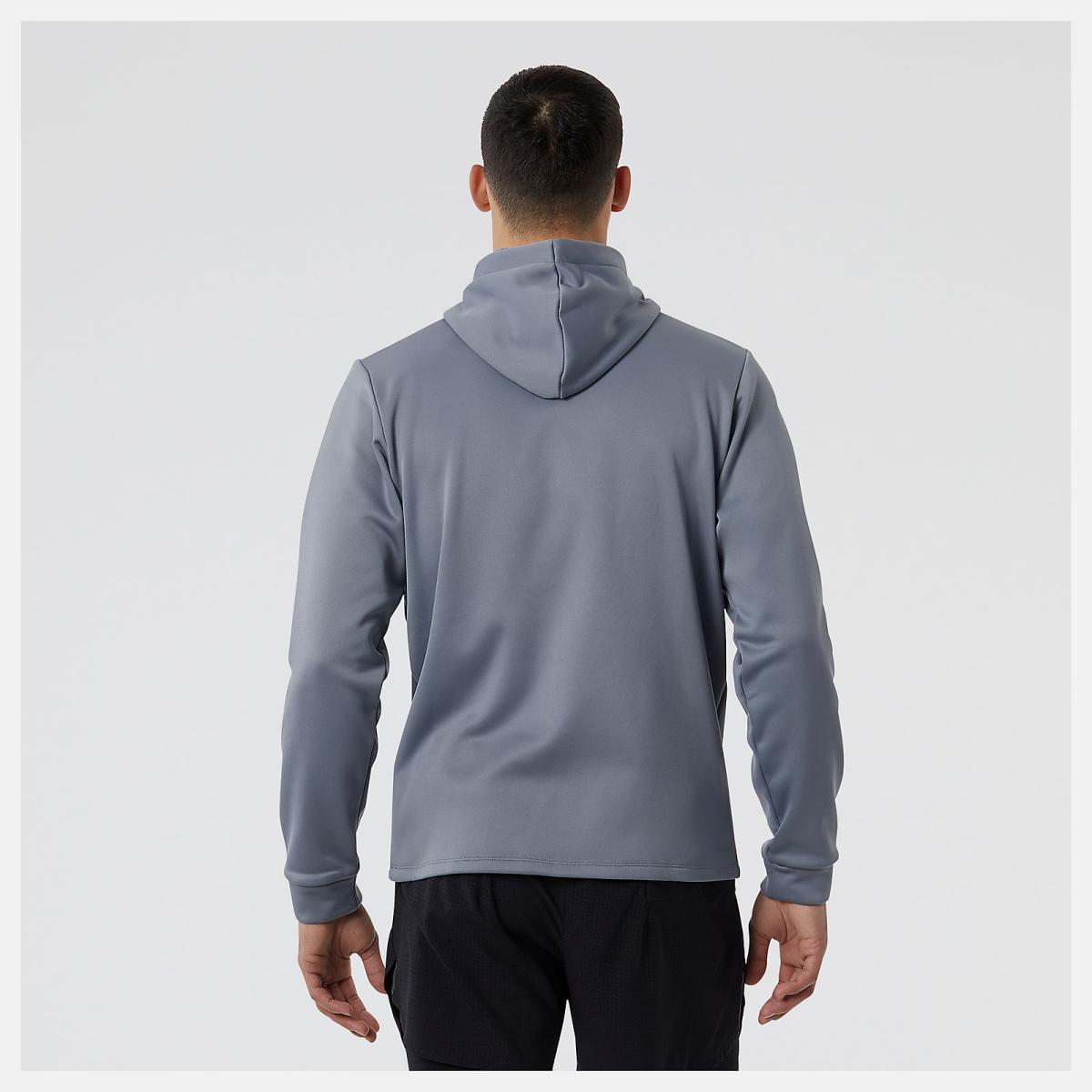 Hoodies &amp; Sweatshirts | Men New Balance Tenacity Performance Fleece Full Zip Hoodie Gunmetal