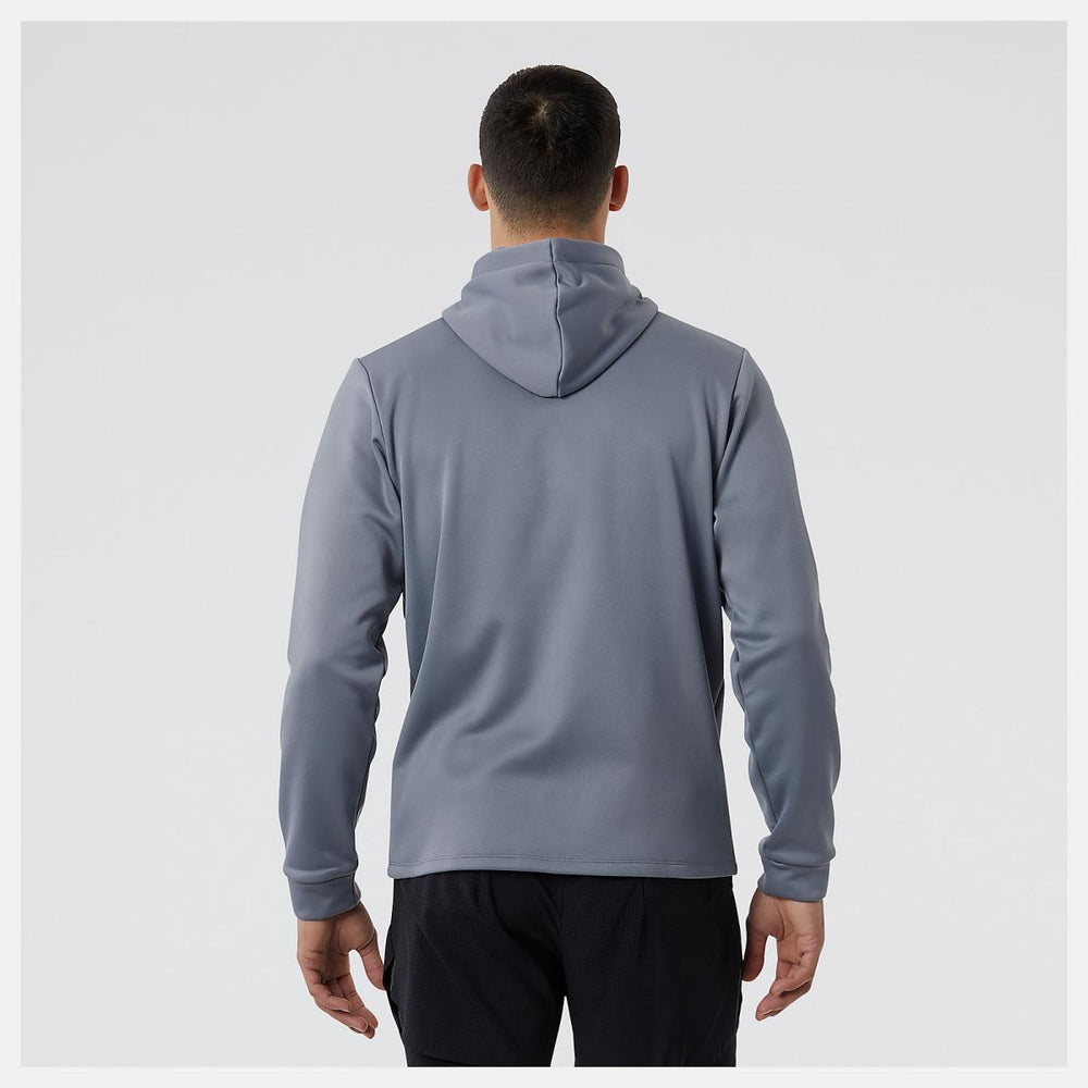 Hoodies &amp; Sweatshirts | Men New Balance Tenacity Performance Fleece Full Zip Hoodie Gunmetal