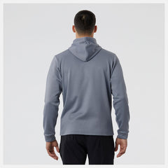 Hoodies &amp; Sweatshirts | Men New Balance Tenacity Performance Fleece Full Zip Hoodie Gunmetal
