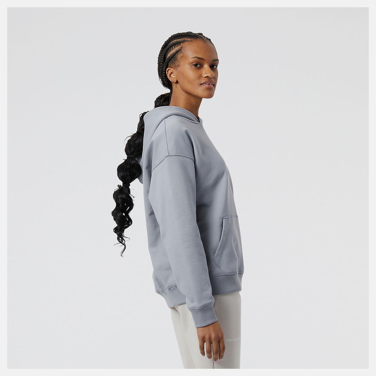 Hoodies &amp; Sweatshirts | Women New Balance Athletics Nature State French Terry Hoodie Steel