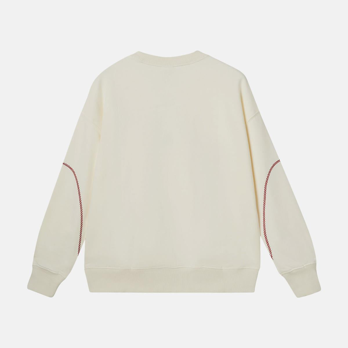 Hoodies &amp; Sweatshirts | Women New Balance NB Athletics Lunar New Year French Terry Crewneck Cannoli Cream