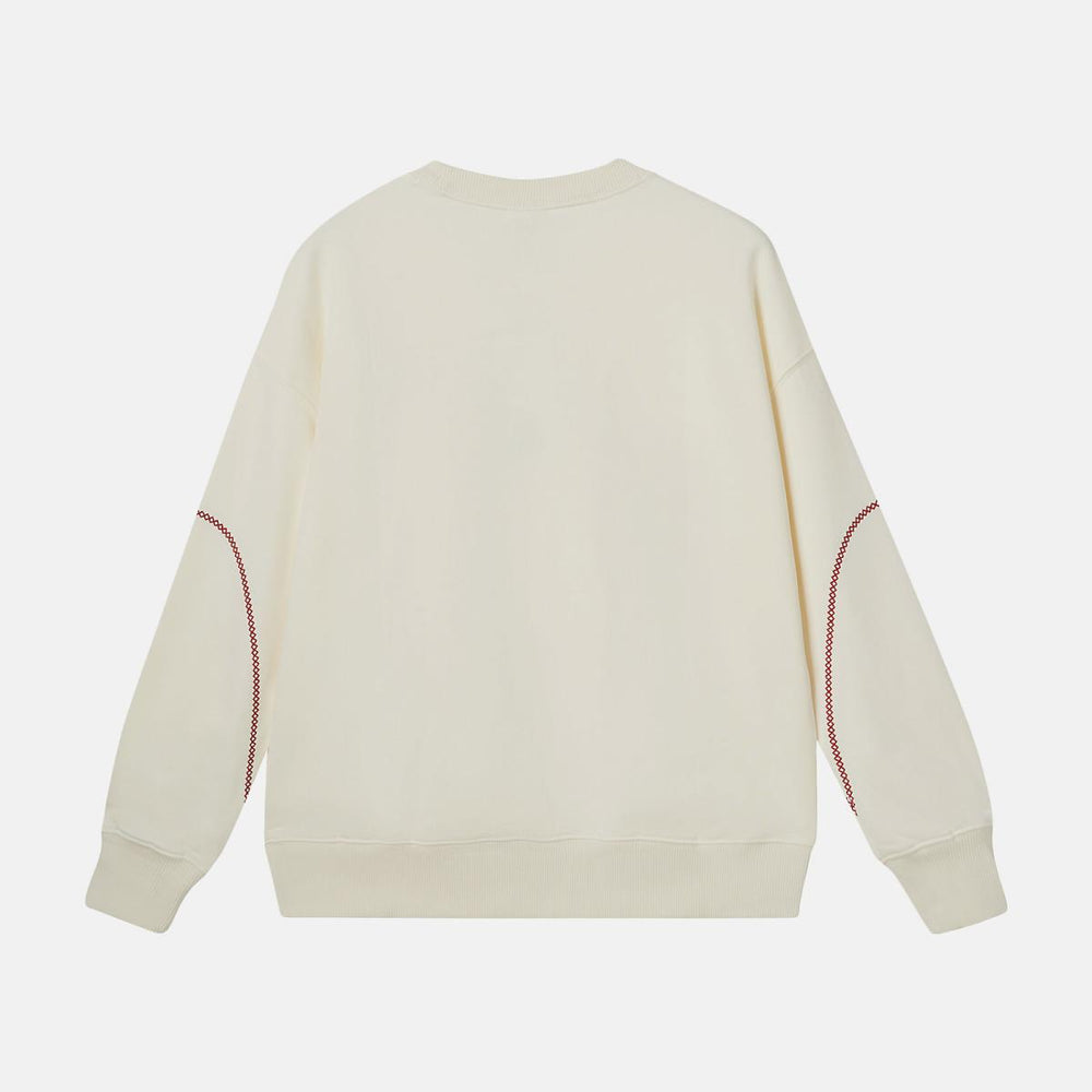 Hoodies &amp; Sweatshirts | Women New Balance NB Athletics Lunar New Year French Terry Crewneck Cannoli Cream