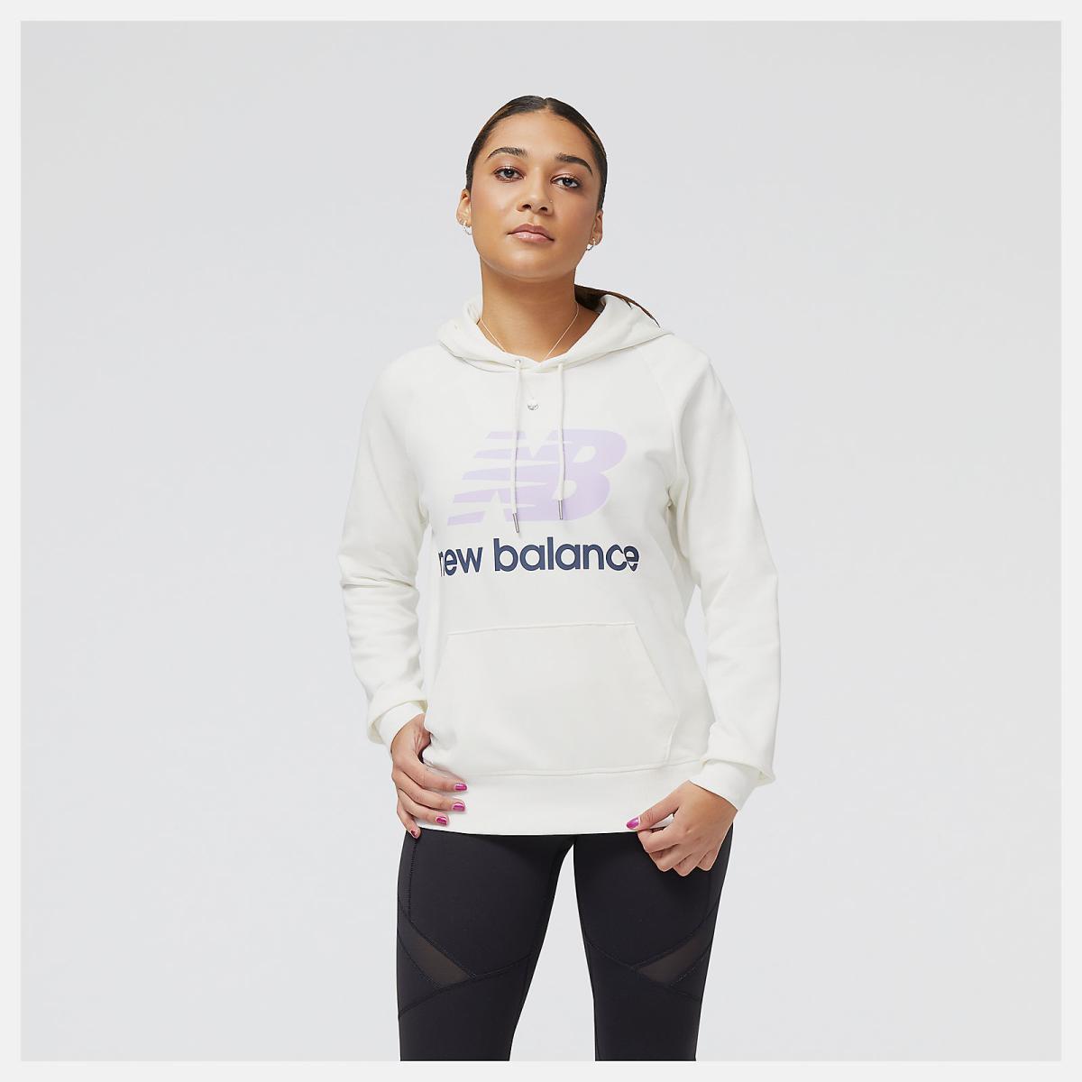 Hoodies &amp; Sweatshirts | Women New Balance NB Essentials Pullover Hoodie Multi Colors