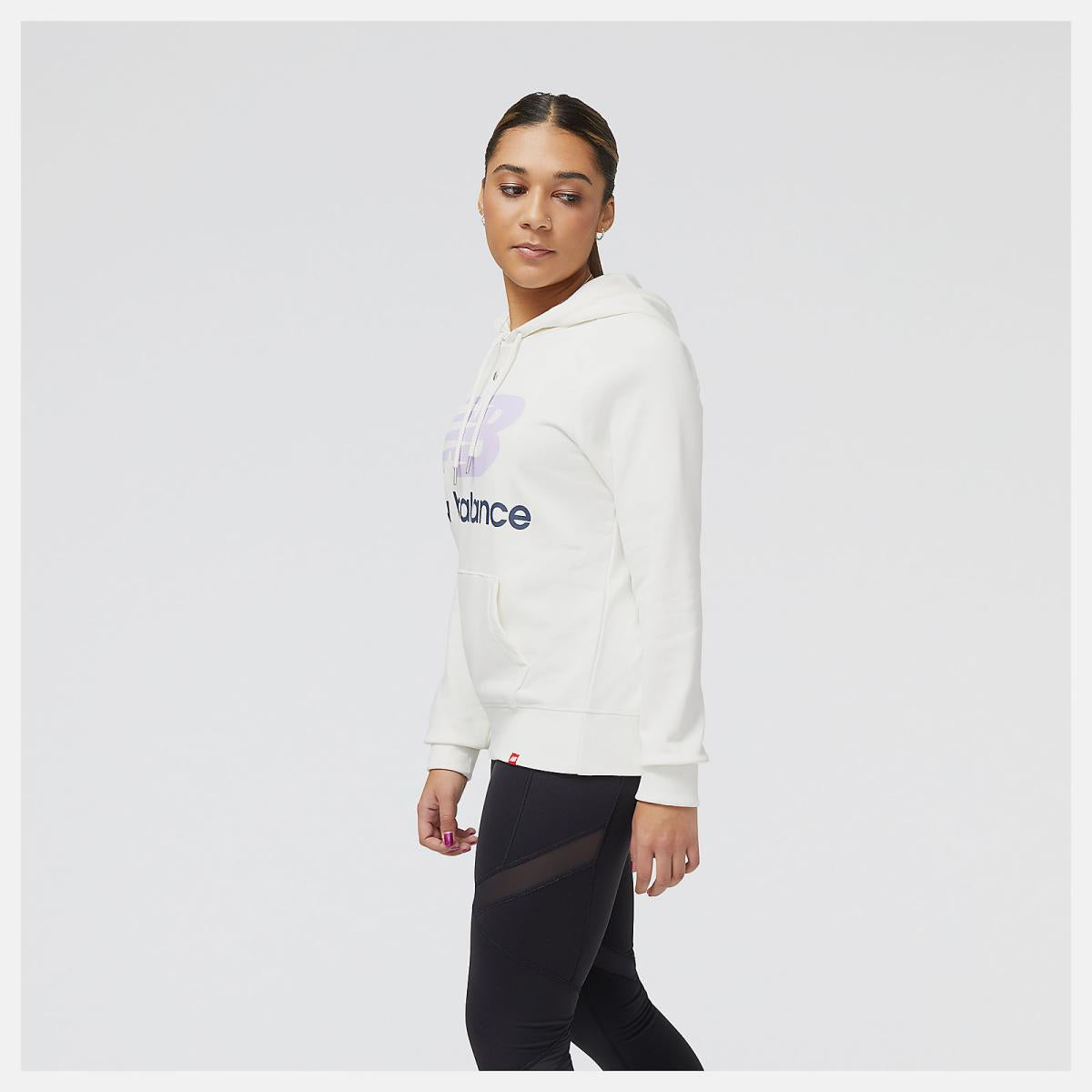Hoodies &amp; Sweatshirts | Women New Balance NB Essentials Pullover Hoodie Multi Colors