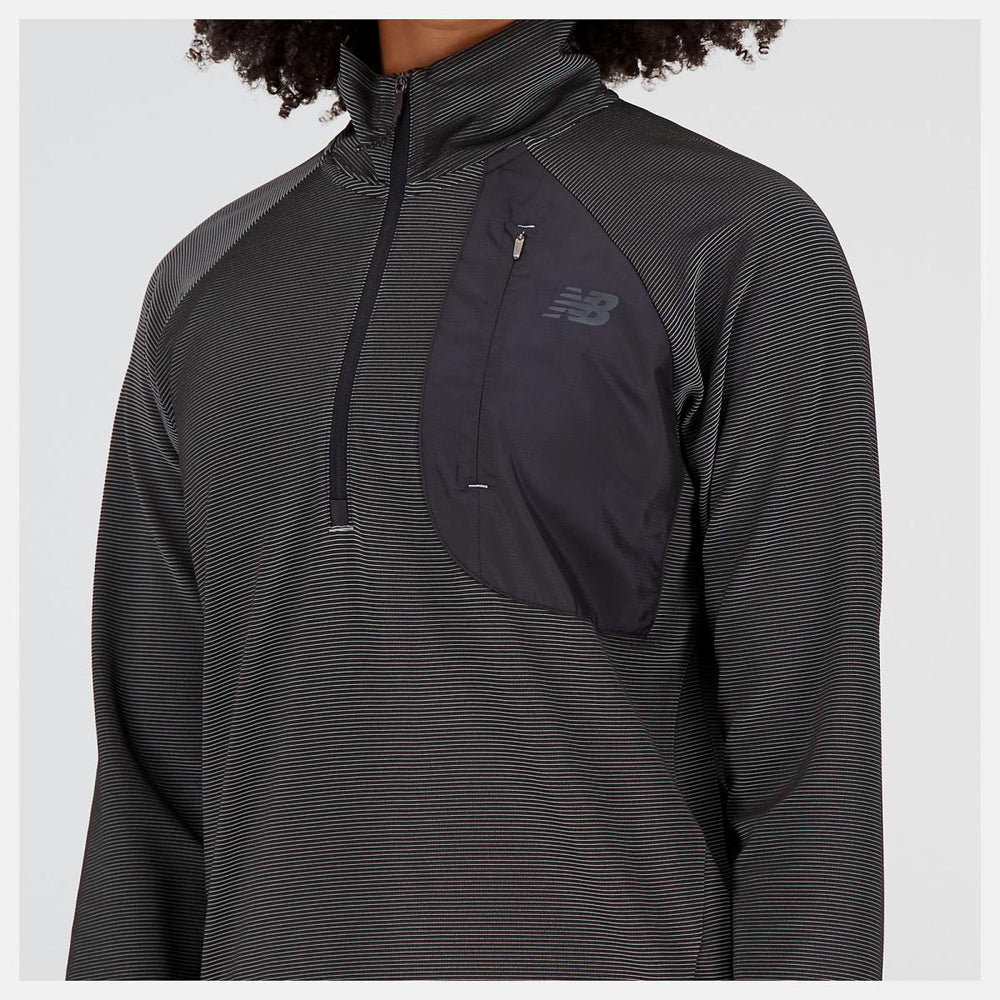Hoodies &amp; Sweatshirts | Women New Balance Q Speed Shift 1/2 Zip Black