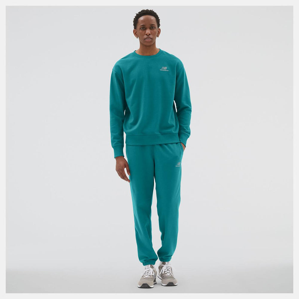 Hoodies &amp; Sweatshirts | Women New Balance Uni-ssentials French Terry Crewneck Sweatshirt Vintage Teal