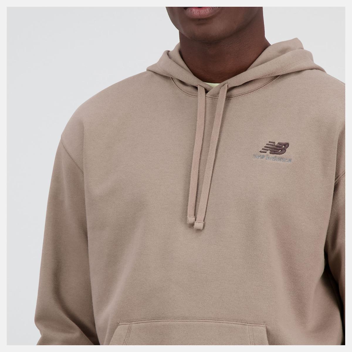 Hoodies &amp; Sweatshirts | Women New Balance Uni-ssentials French Terry Hoodie Mushroom
