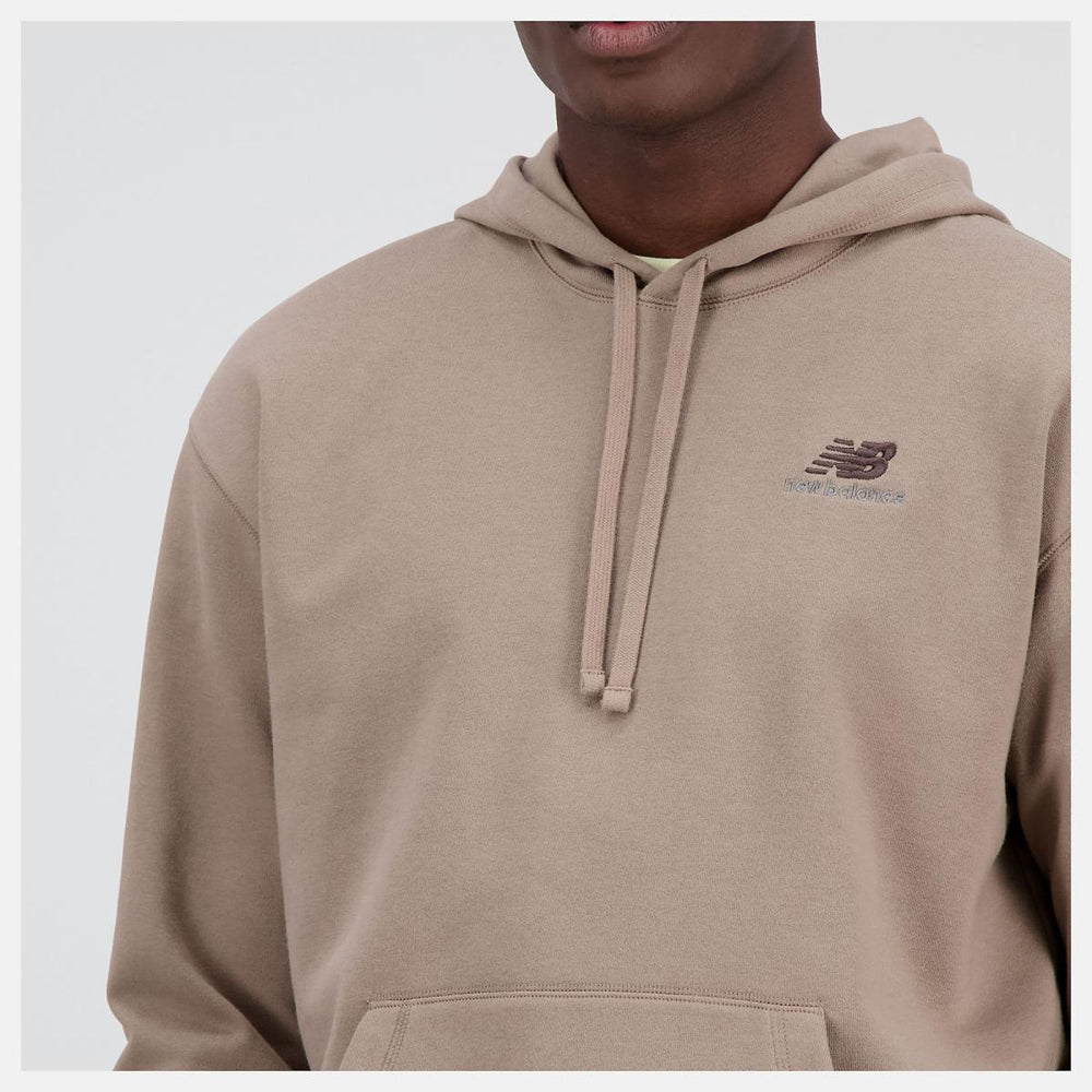 Hoodies &amp; Sweatshirts | Women New Balance Uni-ssentials French Terry Hoodie Mushroom