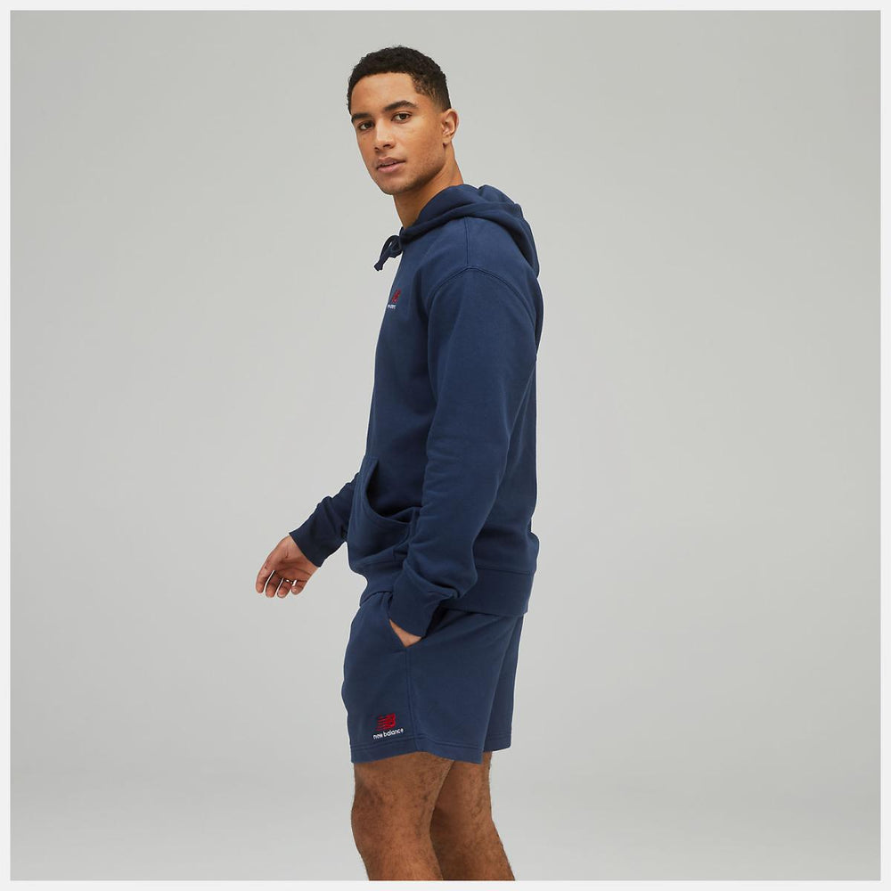 Hoodies &amp; Sweatshirts | Women New Balance Uni-ssentials French Terry Hoodie Natural Indigo