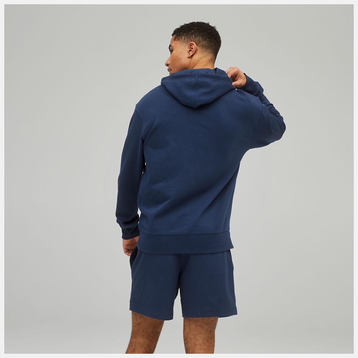 Hoodies &amp; Sweatshirts | Women New Balance Uni-ssentials French Terry Hoodie Natural Indigo