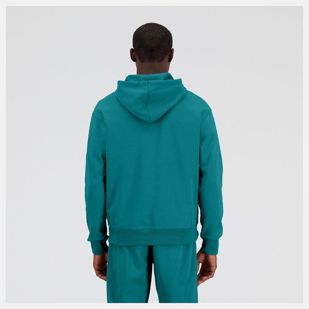 Hoodies &amp; Sweatshirts | Women New Balance Uni-ssentials French Terry Hoodie Vintage Teal