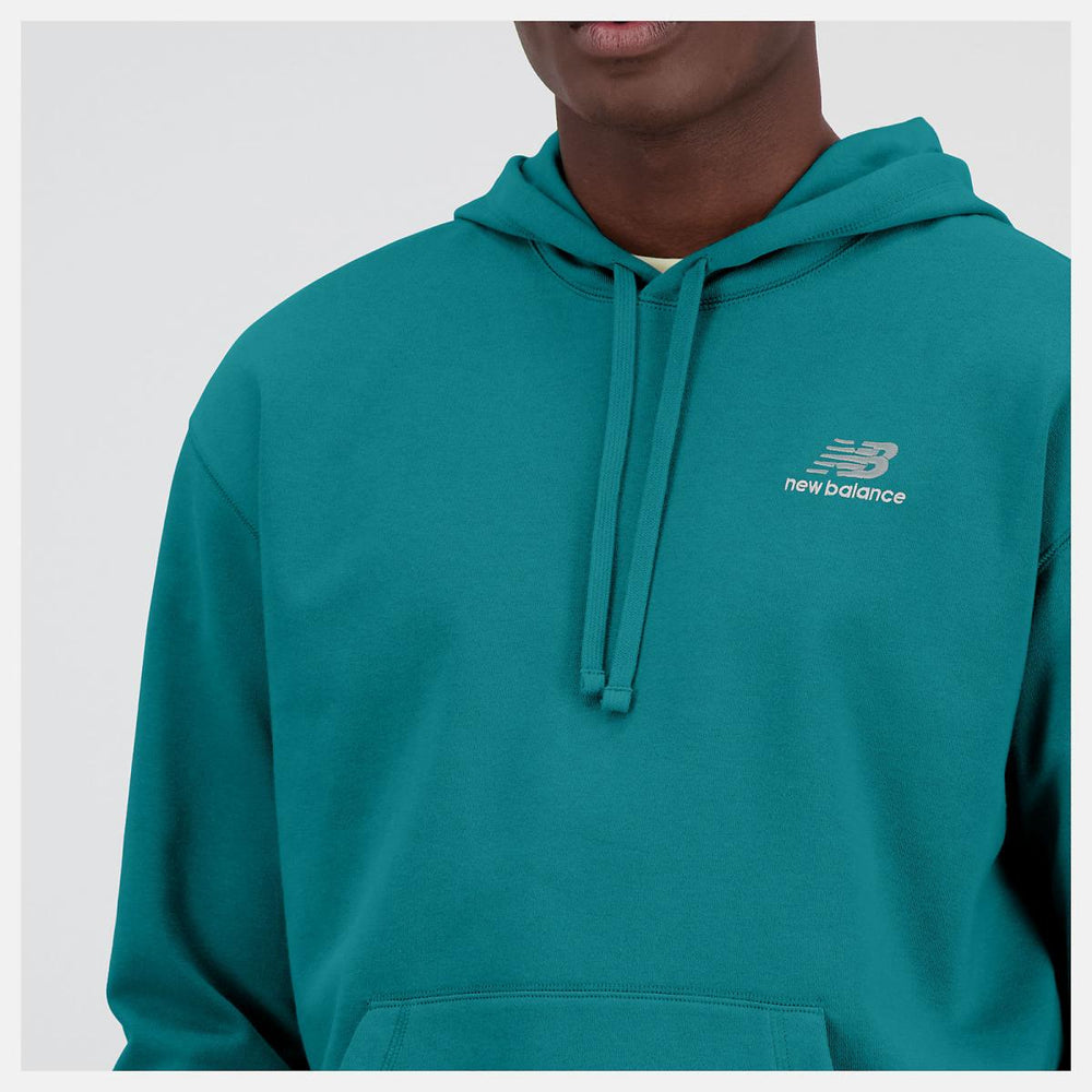Hoodies &amp; Sweatshirts | Women New Balance Uni-ssentials French Terry Hoodie Vintage Teal