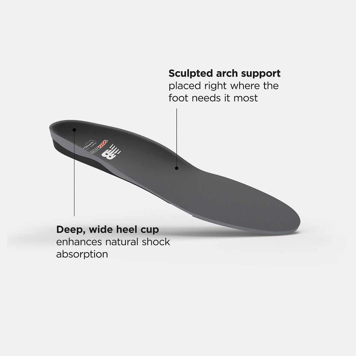 Insoles | Men/Women New Balance Casual Arch Support Insole Grey