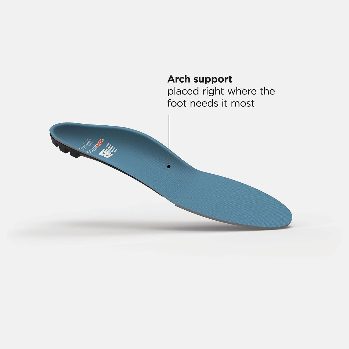 Insoles | Men/Women New Balance Casual Slim-Fit Arch Support Insole Grey