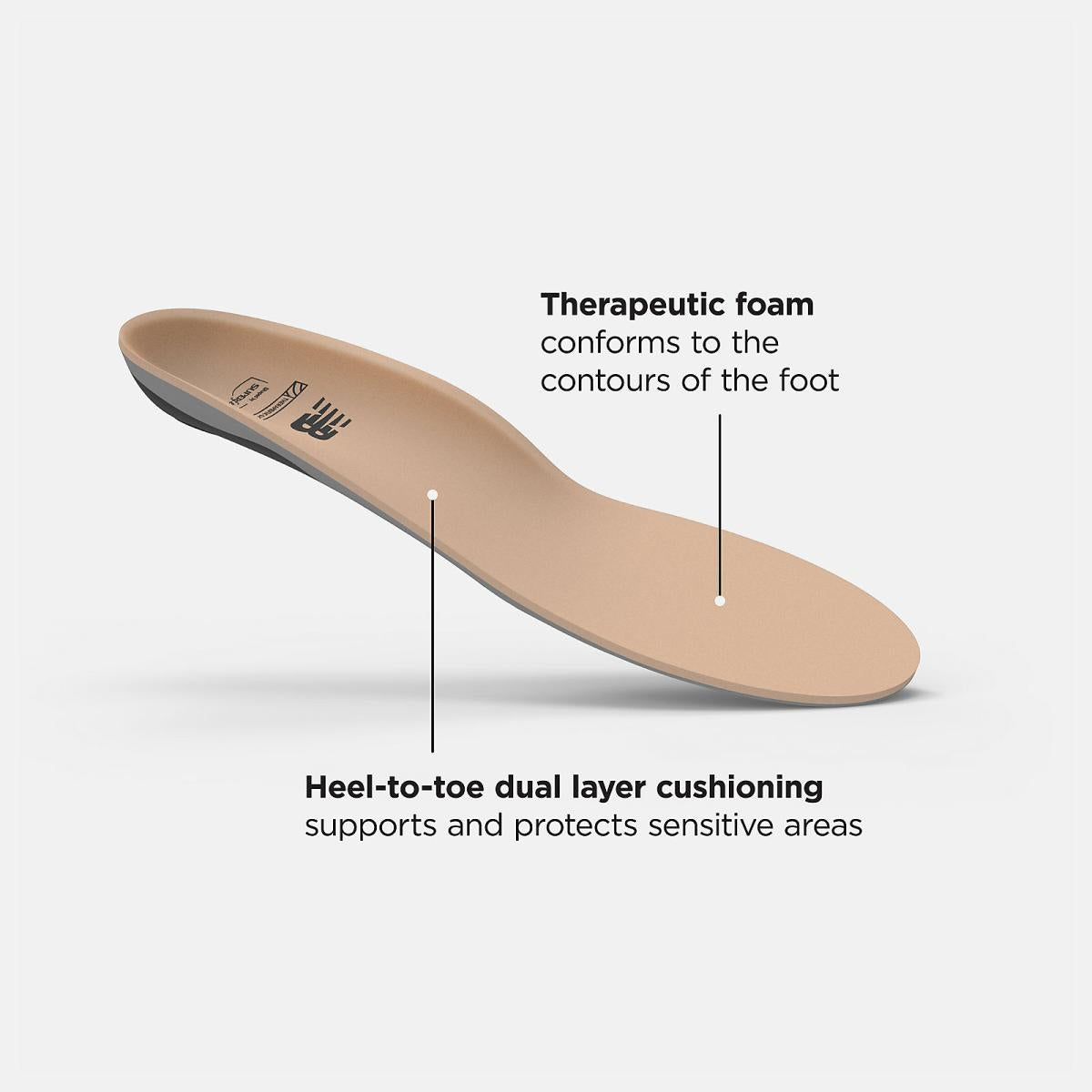 Insoles | Men/Women New Balance Casual Therapeutic Black With Grey