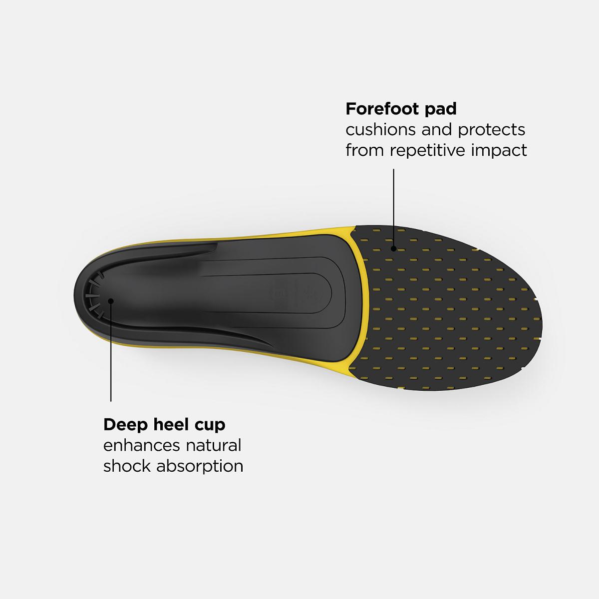 Insoles | Men/Women New Balance Sport High Impact Insole Black With Atomic Yellow