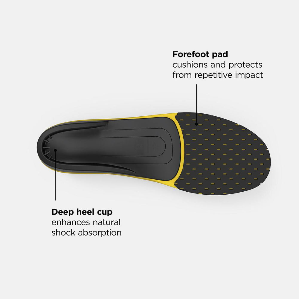 Insoles | Men/Women New Balance Sport High Impact Insole Black With Atomic Yellow