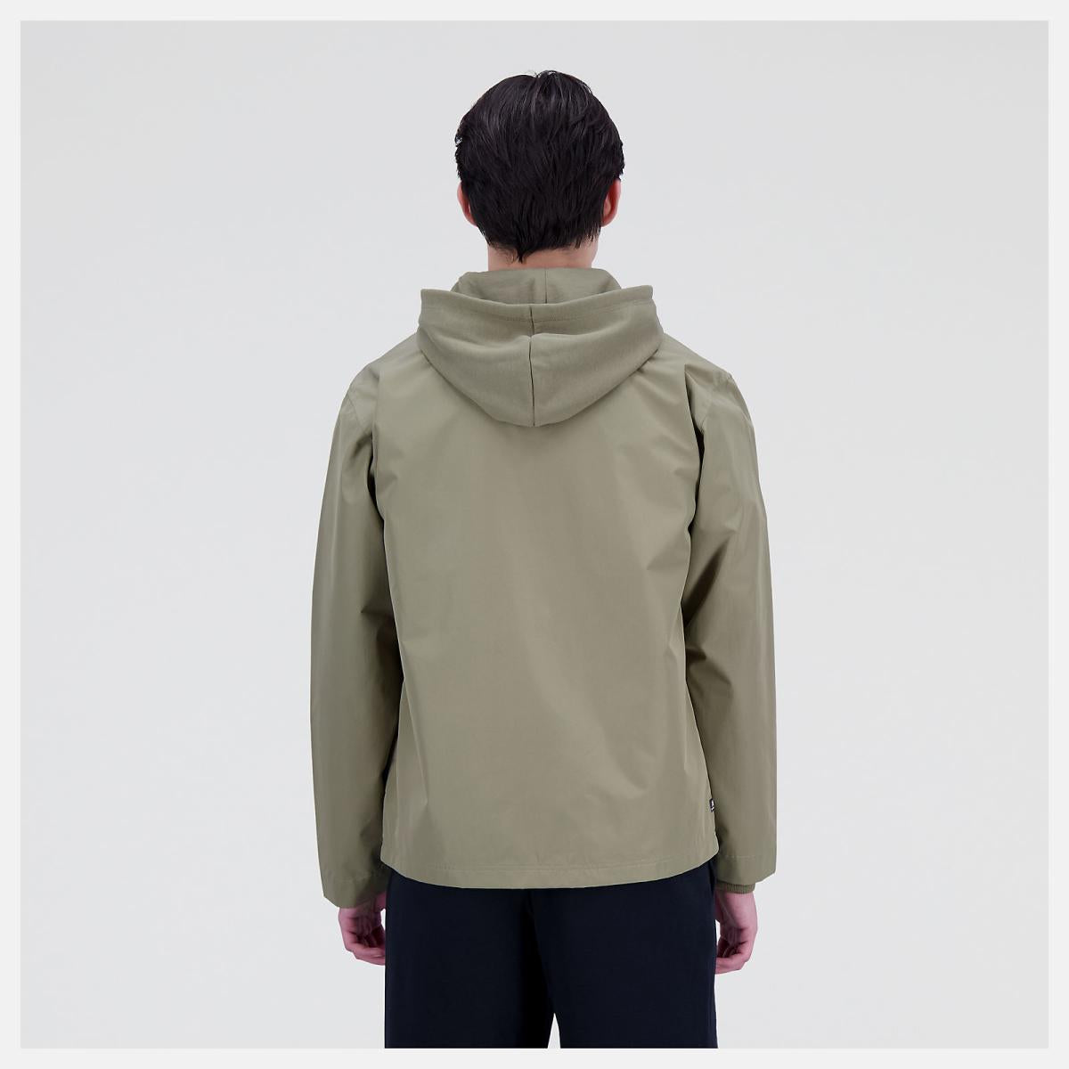 Jackets &amp; Vests | Men New Balance Essentials Reimagined Woven Jacket Covert Green