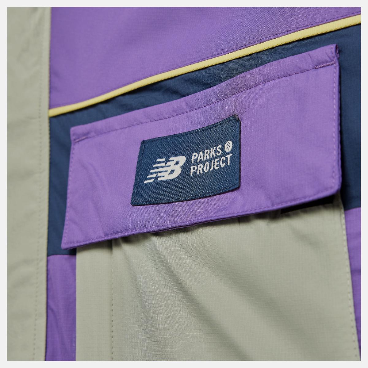 Jackets &amp; Vests | Men New Balance Parks Project X New Balance Packable Anorak Jacket Sour Grape