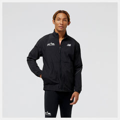 Jackets &amp; Vests | Men New Balance Run For Life Impact Run Packable Jacket Black
