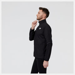 Jackets &amp; Vests | Men New Balance United Airlines NYC Half Impact Run Packable Jacket Black