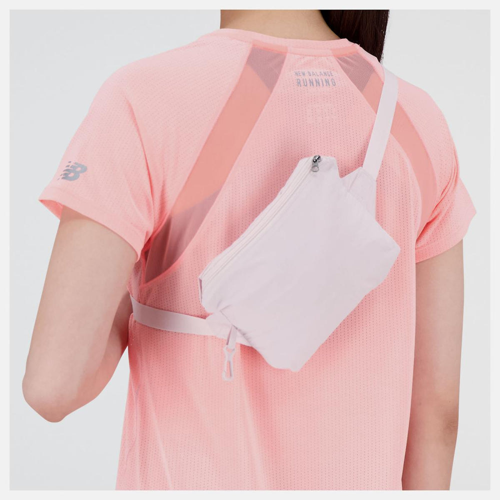 Jackets &amp; Vests | Women New Balance Printed Impact Run Light Pack Jacket Stone Pink