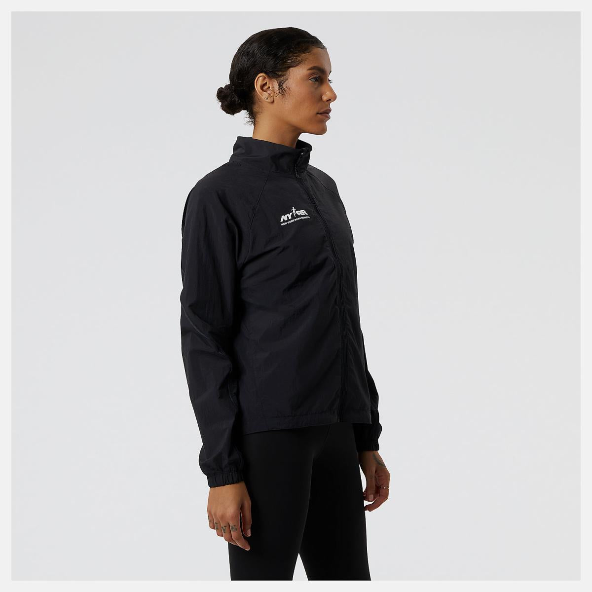 Jackets &amp; Vests | Women New Balance Run For Life Impact Run Jacket Black