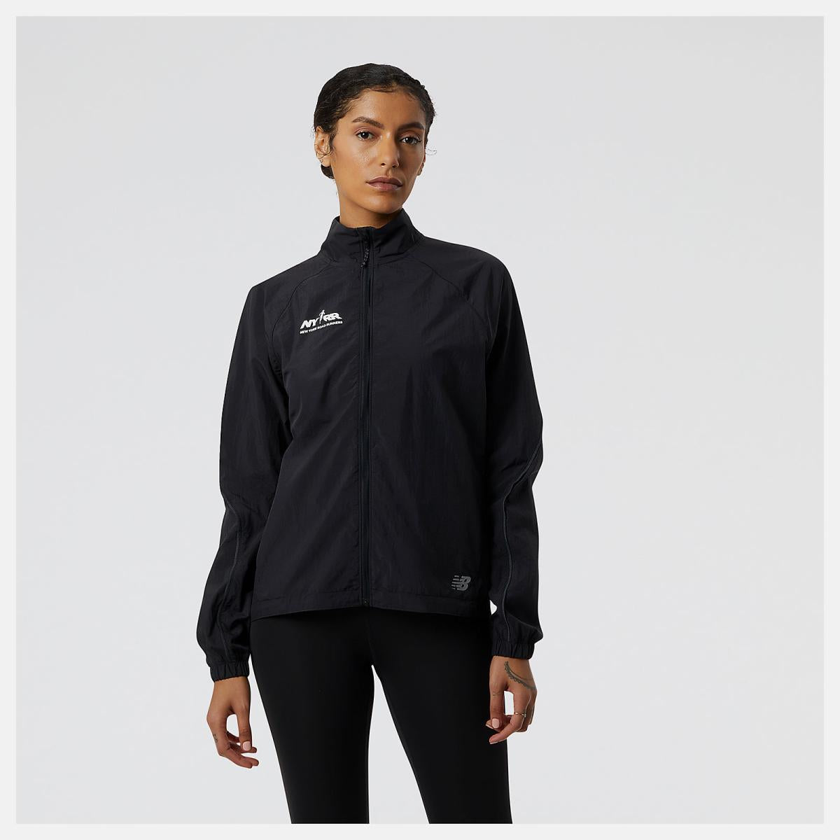 Jackets &amp; Vests | Women New Balance Run For Life Impact Run Jacket Black