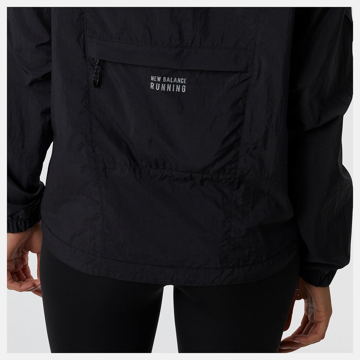 Jackets &amp; Vests | Women New Balance Run For Life Impact Run Jacket Black