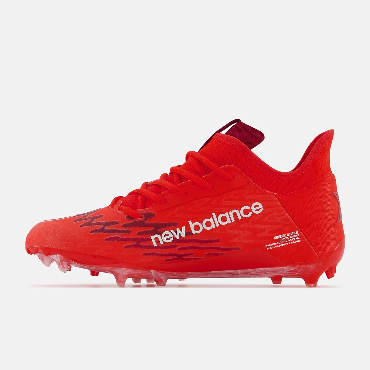 Lacrosse | Men/Women New Balance BurnX3 Red With Flame