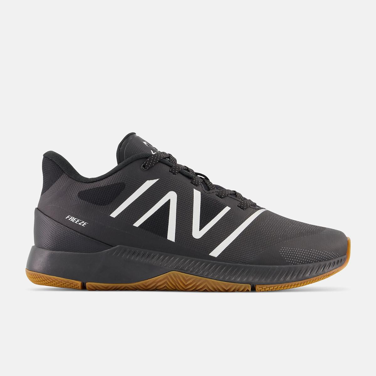 Lacrosse | Men/Women New Balance FreezeLX V4 Box Black With Gum And White