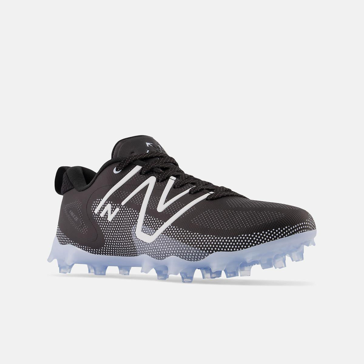 Lacrosse | Men/Women New Balance FreezeLX V4 Low Black With Grey And Polar Blue