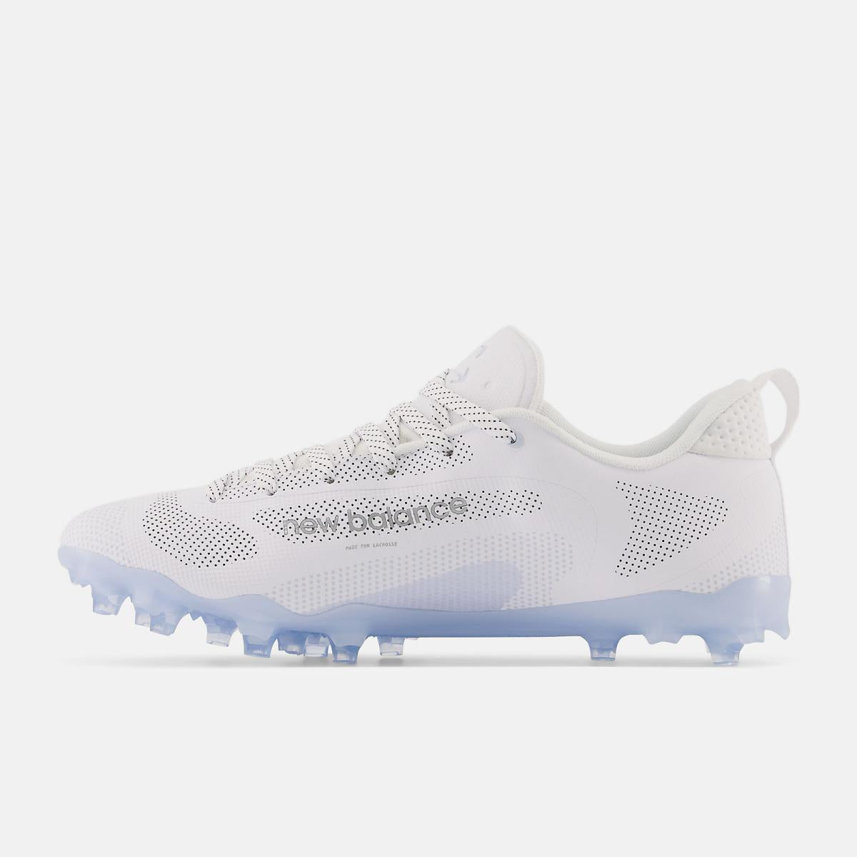 Lacrosse | Men/Women New Balance FreezeLX V4 Low White With Black And Polar Blue