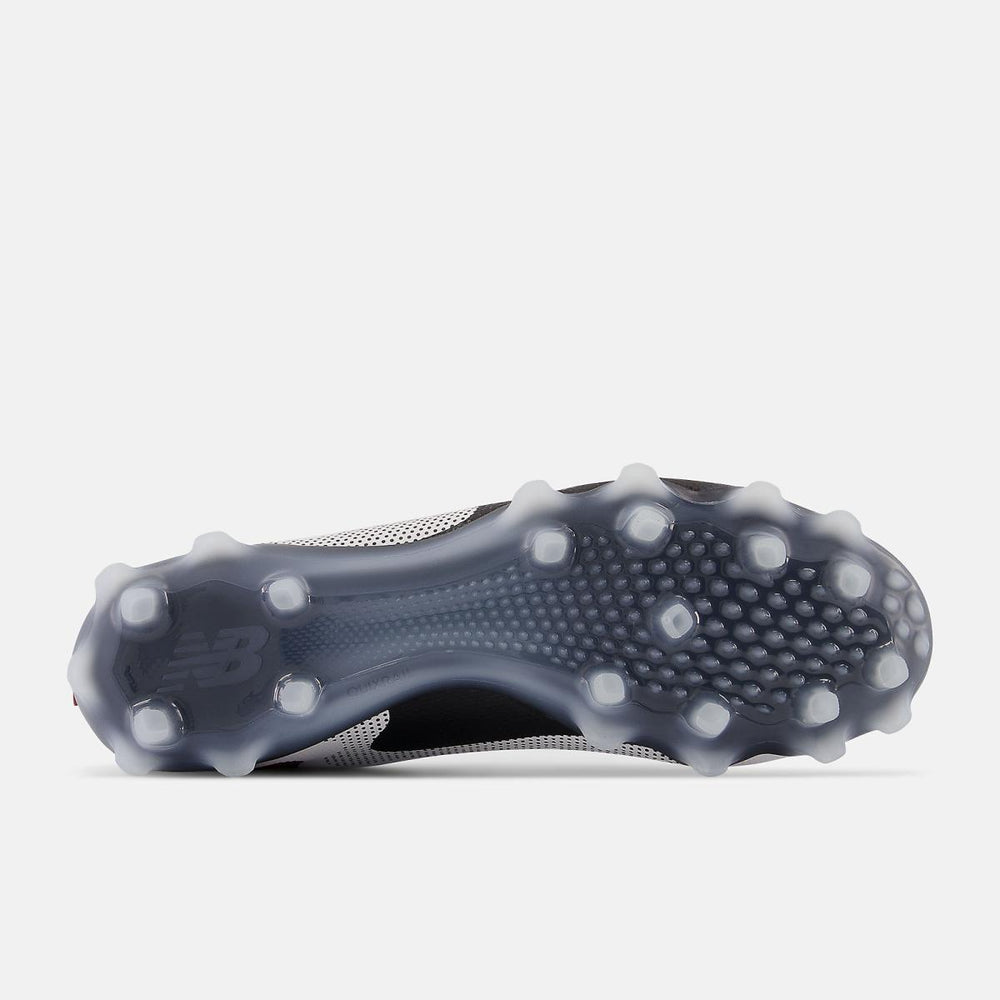 Lacrosse | Men/Women New Balance FreezeLX V4 White With Crimson And Black