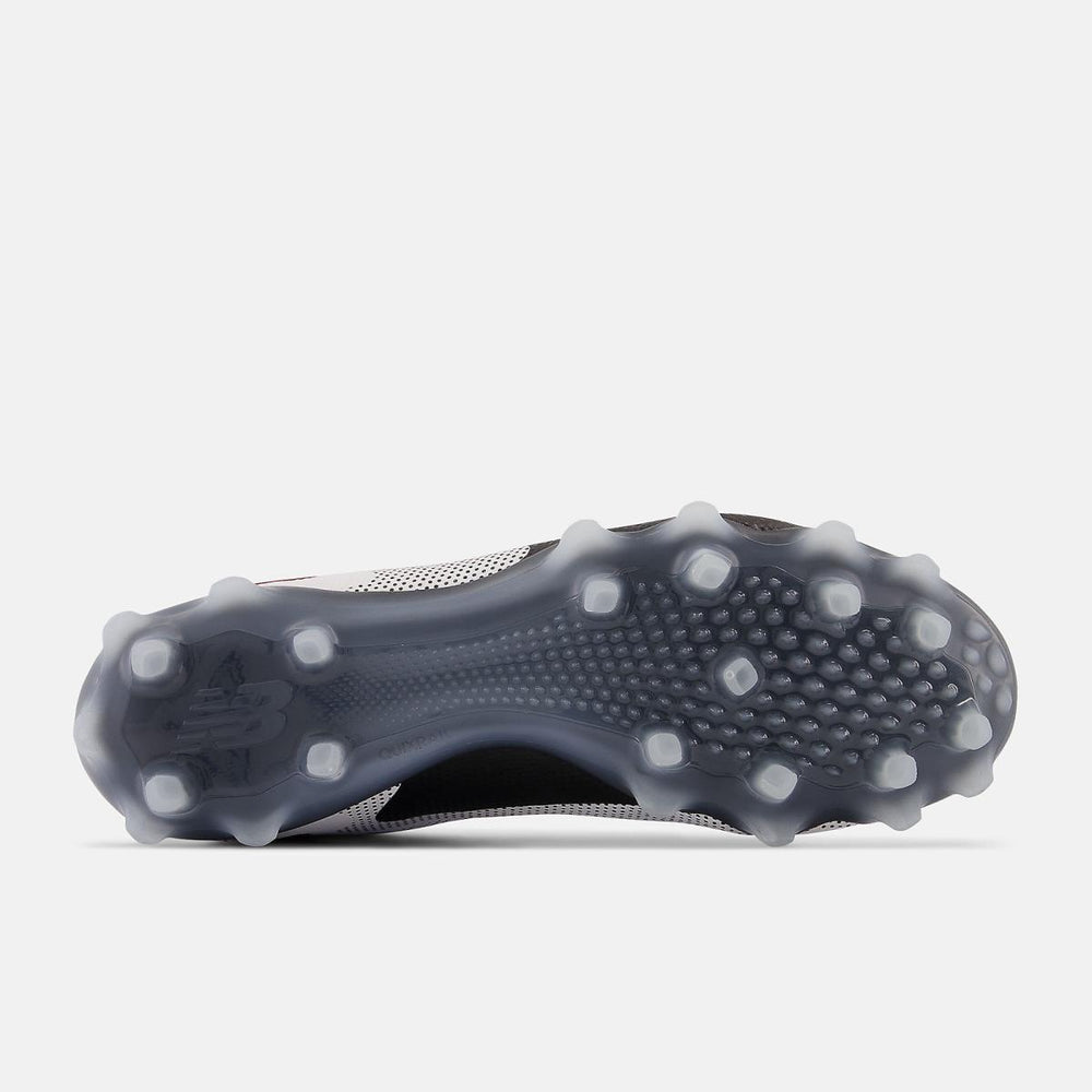 Lacrosse | Men/Women New Balance FreezeLX V4 White With Crimson And Black