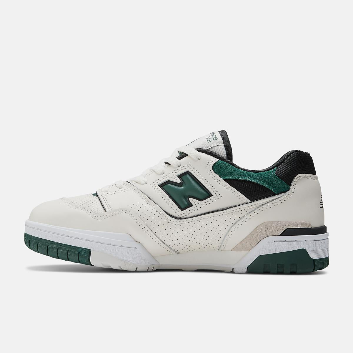 Lifestyle | Men New Balance 550 Beige With Nightwatch Green And Black