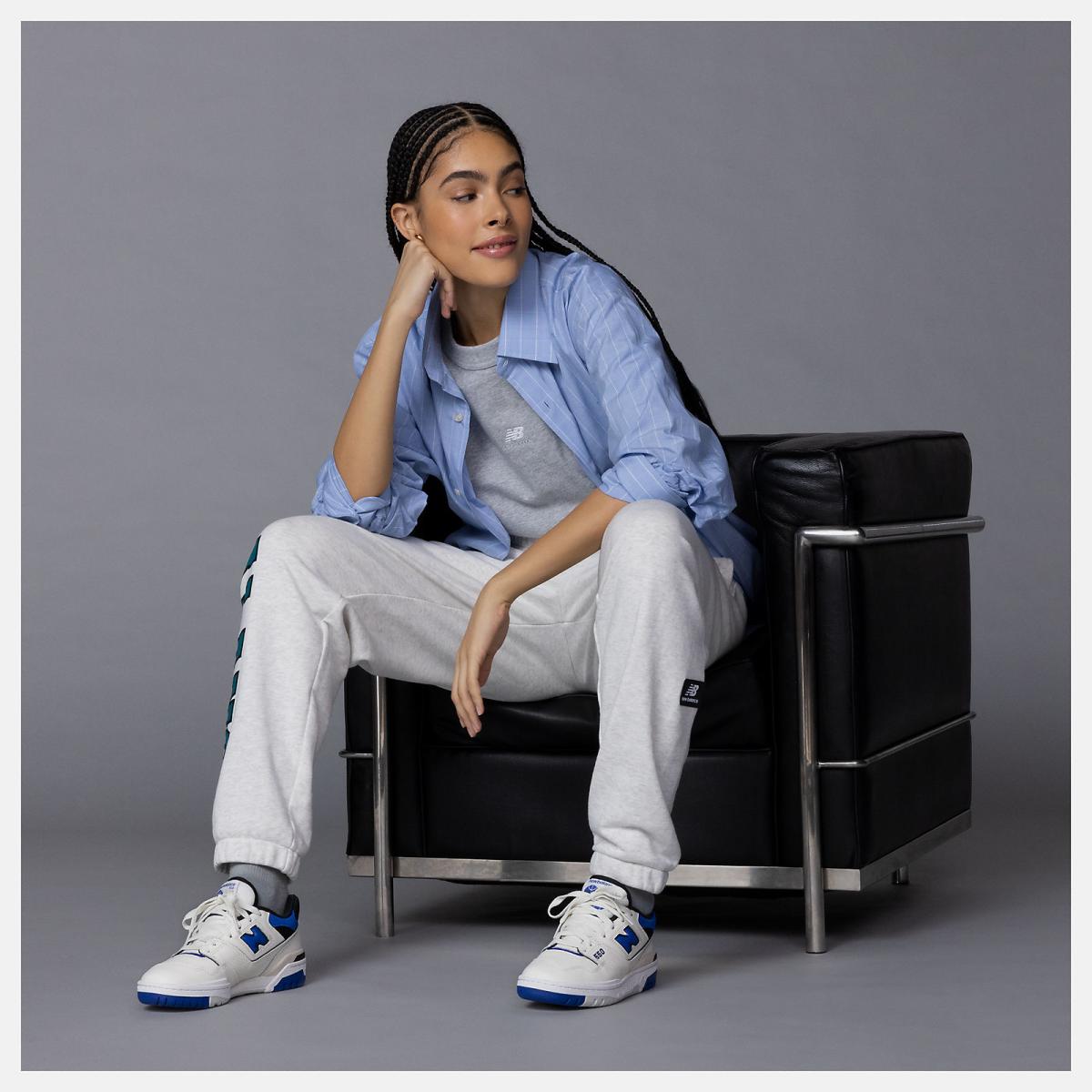 Lifestyle | Men New Balance 550 Sea Salt With Team Royal And Black