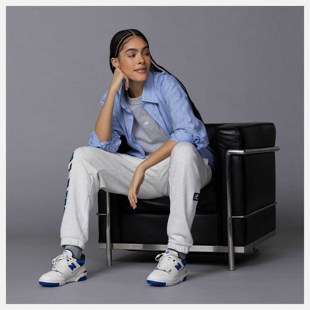 Lifestyle | Men New Balance 550 Sea Salt With Team Royal And Black