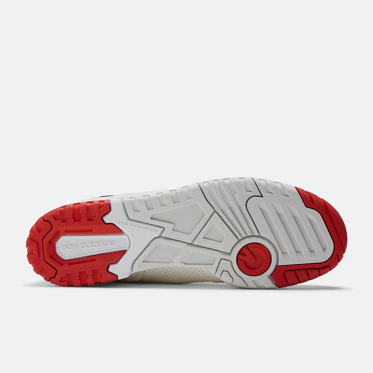 Lifestyle | Men New Balance 550 Sea Salt With True Red And Black