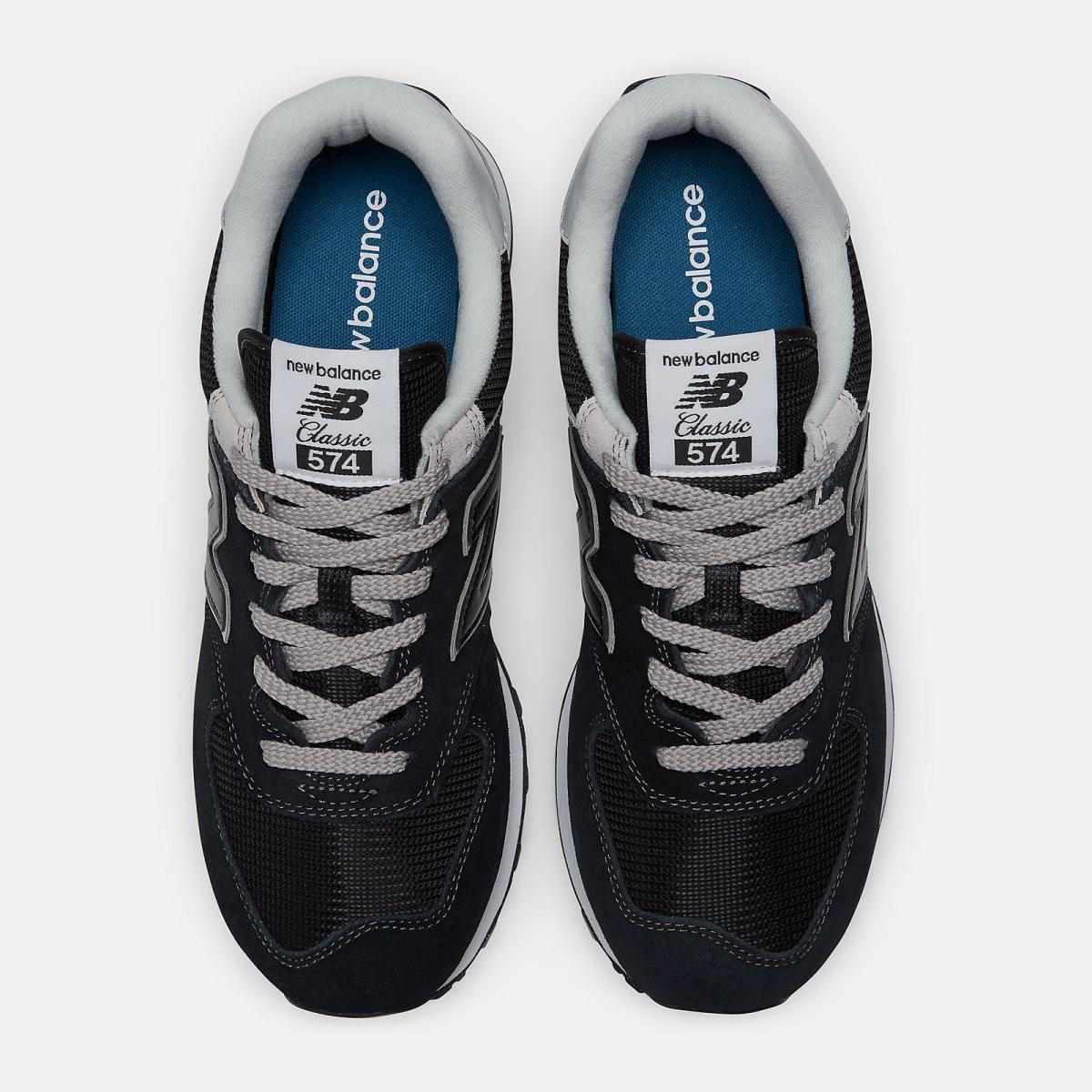 Lifestyle | Men New Balance 574 Core Black With White