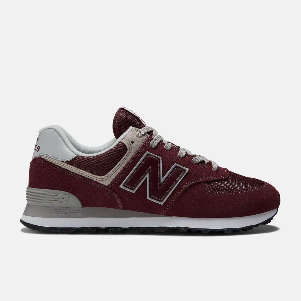 Lifestyle | Men New Balance 574 Core Burgundy With White