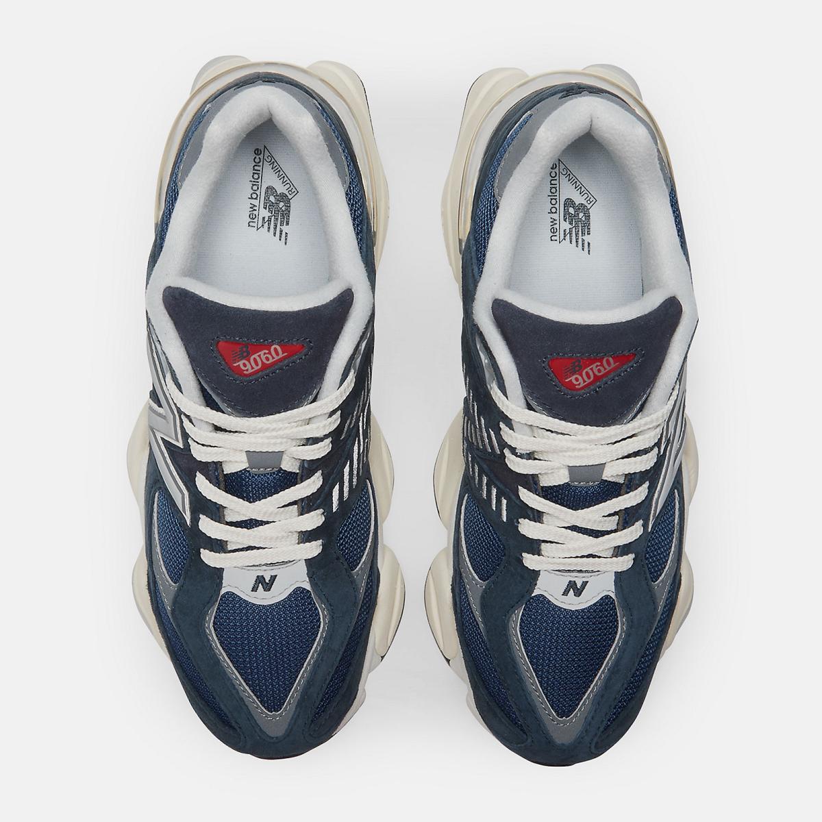 Lifestyle | Men New Balance 9060 Outerspace With Castlerock And Silver Metallic