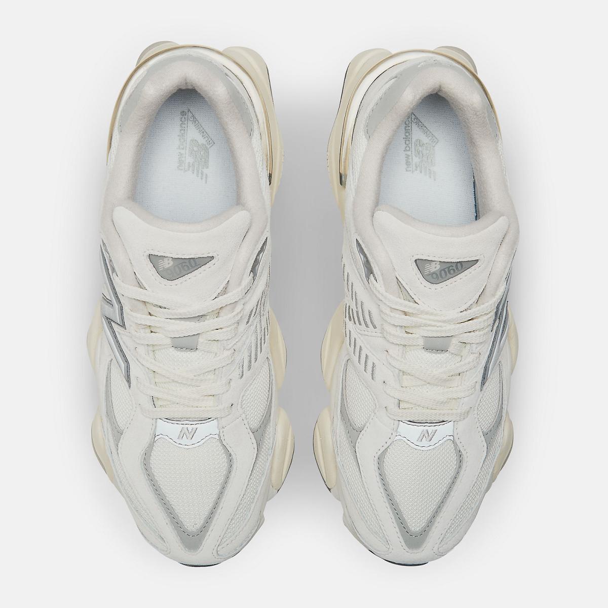 Lifestyle | Men New Balance 9060 Sea Salt With Concrete And Silver Metallic