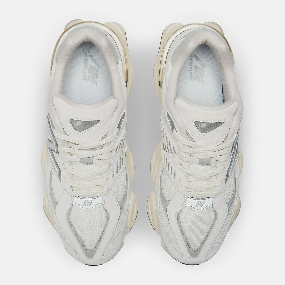 Lifestyle | Men New Balance 9060 Sea Salt With Concrete And Silver Metallic