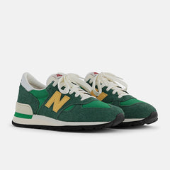 Lifestyle | Men New Balance MADE In USA 990 Green With Gold