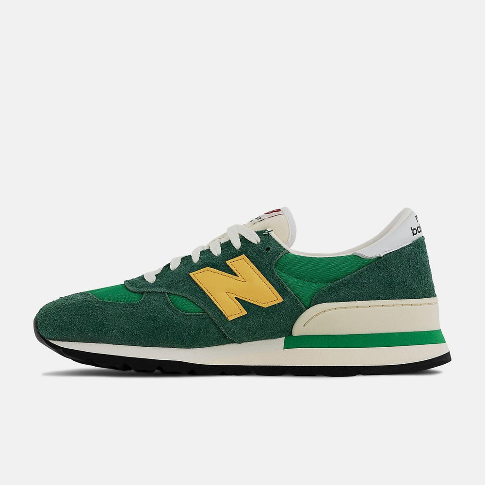 Lifestyle | Men New Balance MADE In USA 990 Green With Gold