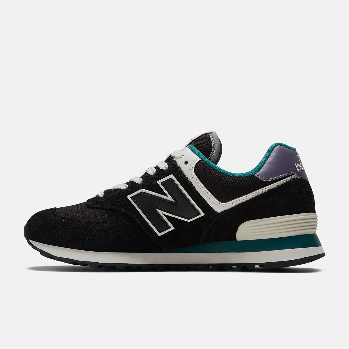 Lifestyle | Men/Women New Balance 574 Black With Blue