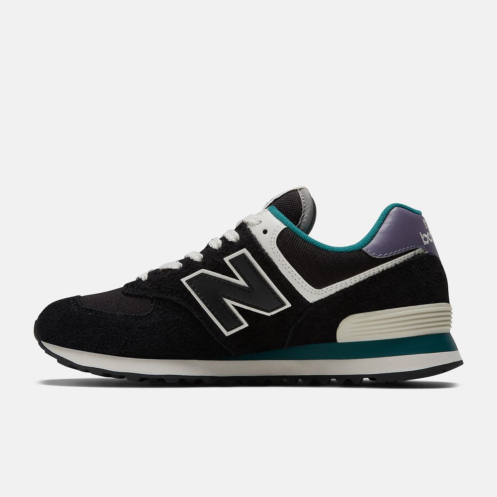 Lifestyle | Men/Women New Balance 574 Black With Blue