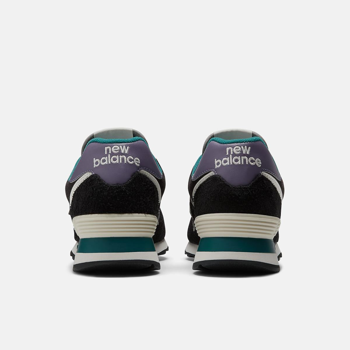 Lifestyle | Men/Women New Balance 574 Black With Blue